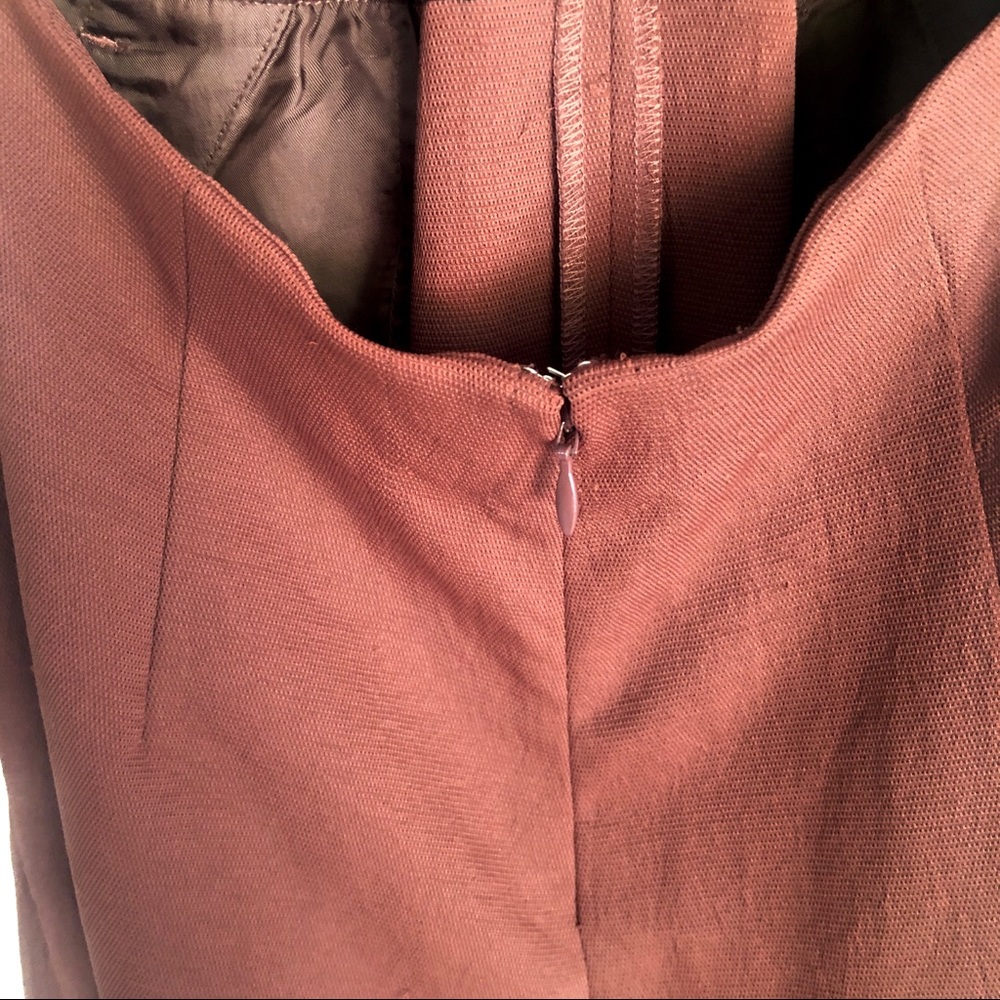 ✨RARE✨ WILFRED New Ecoulement V Wrap Jumpsuit in Cocoa Brown - Picture 8 of 10